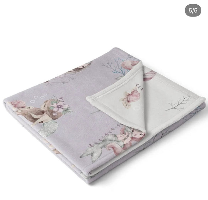 Ma p’tite couverte Régulier Coralie la sirène