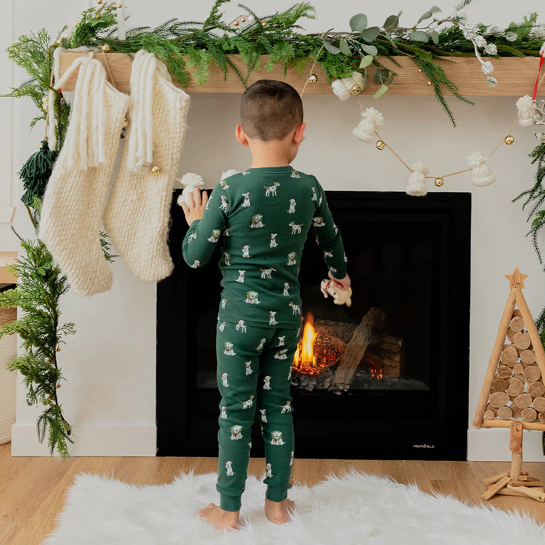 Pyjama deux pièces Chiens Festifs 3 ans