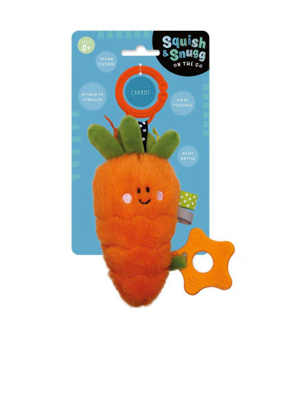 Peluche Squish & Snugg à emporter – Carotte