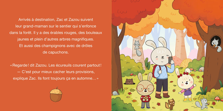 Zac and Zazou - Hooray! It's autumn!