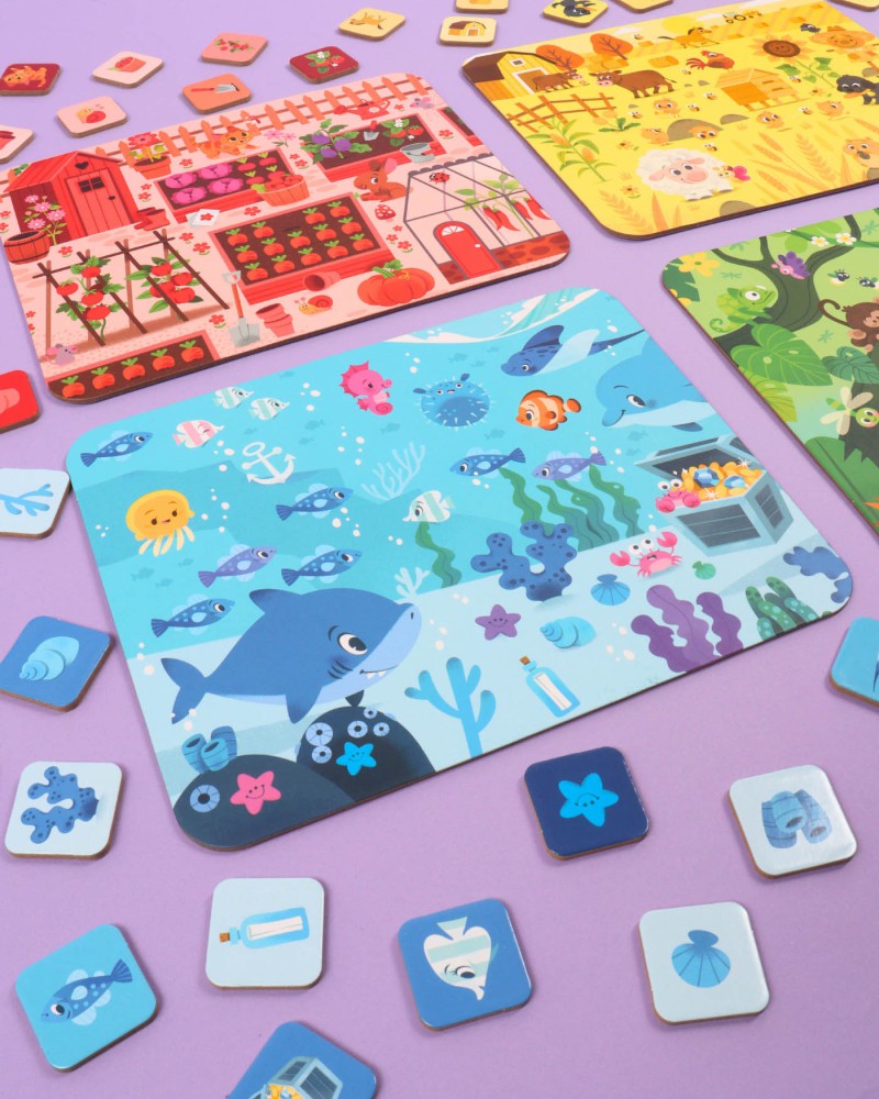 Mon jeu de cherche et trouve des tout-petits - Les couleurs