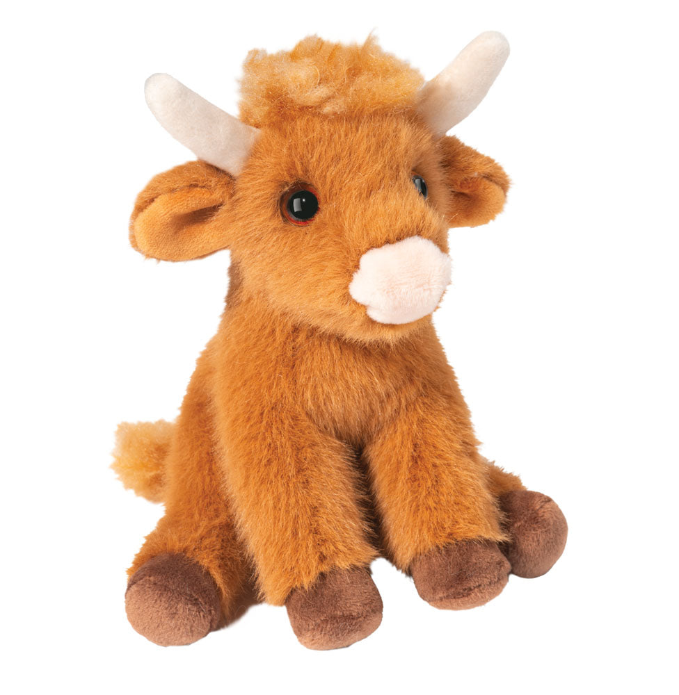 Peluche - Mini vache Highland