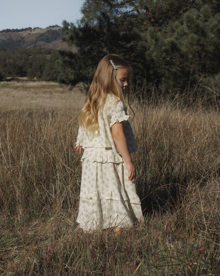 Ensemble de 4 barrettes - Sauge & Naturel