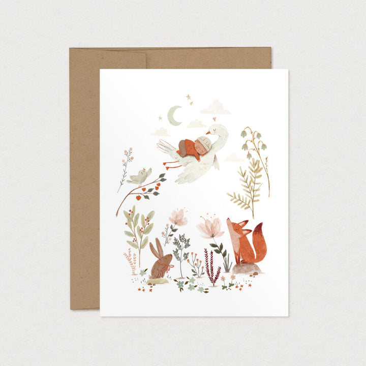 Carte de souhaits - Tendresse