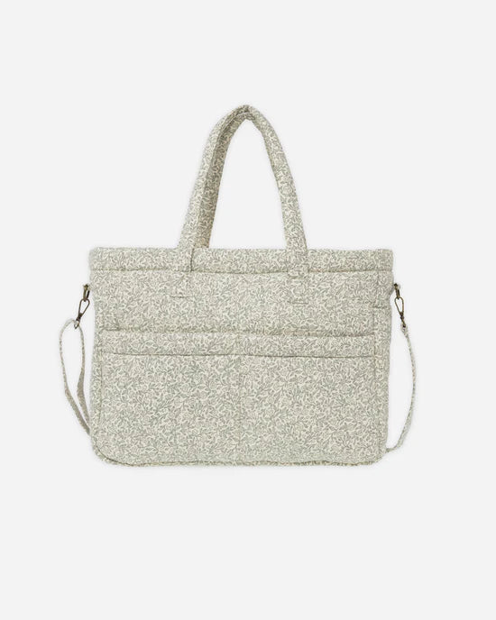 Sac à couches avec matelas à langer Jardin vert