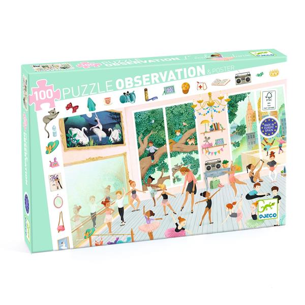 Casse-tête d’observation - L’école de danse (100 mcx)
