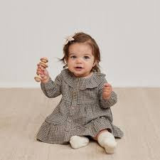 Robe boutonné à col