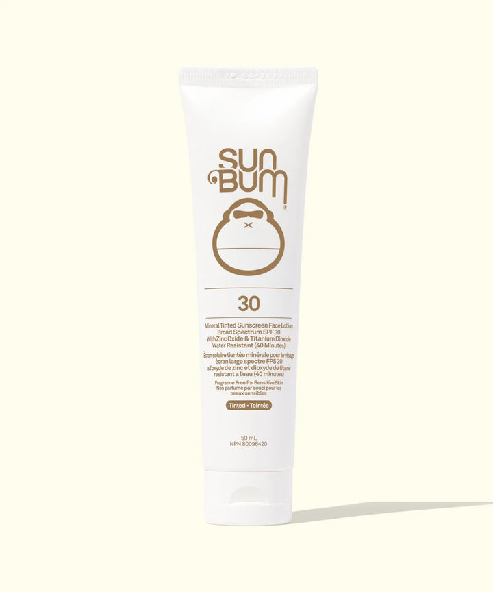 Lotion solaire minérale teintée pour le visage FPS 30