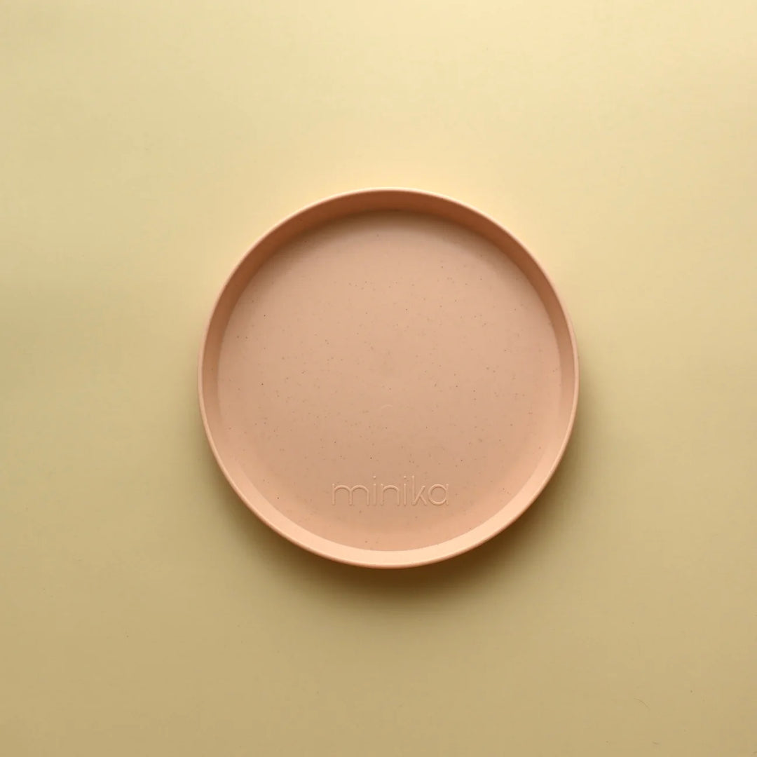 Assiette en paille de blé