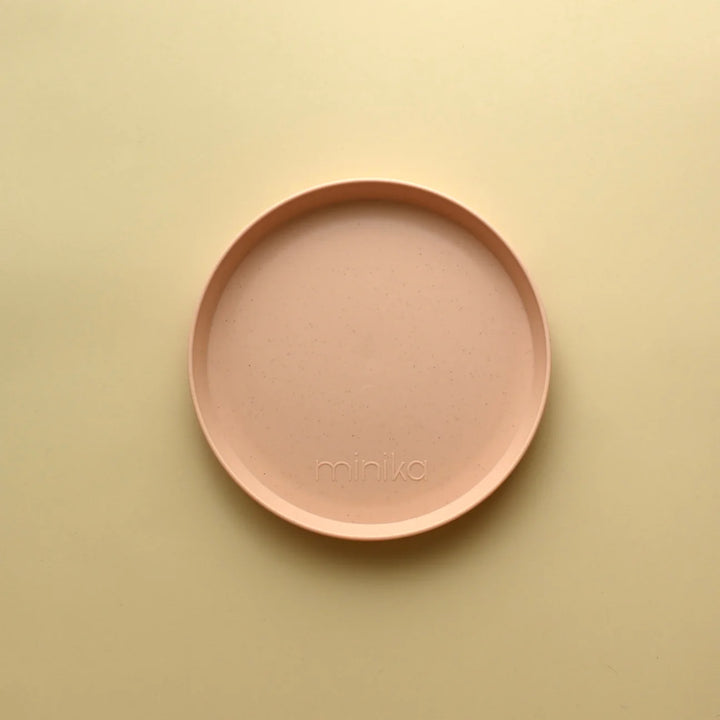 Assiette en paille de blé