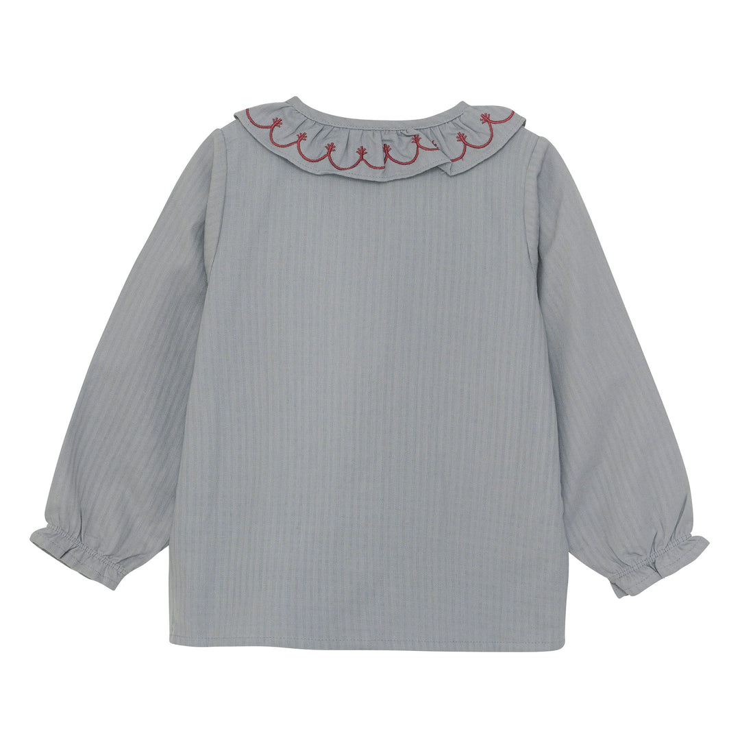 Chemise à col brodé Folk