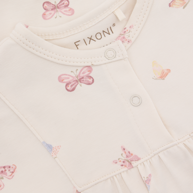 Romper à imprimé de papillons