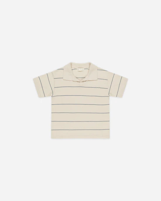 Polo en tricot Chandler - Rayures bleues