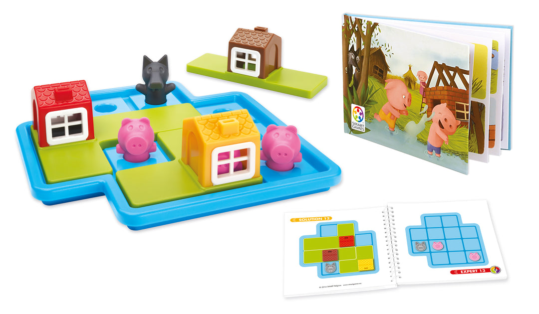 Jeu de réflexion - Les trois petits cochons