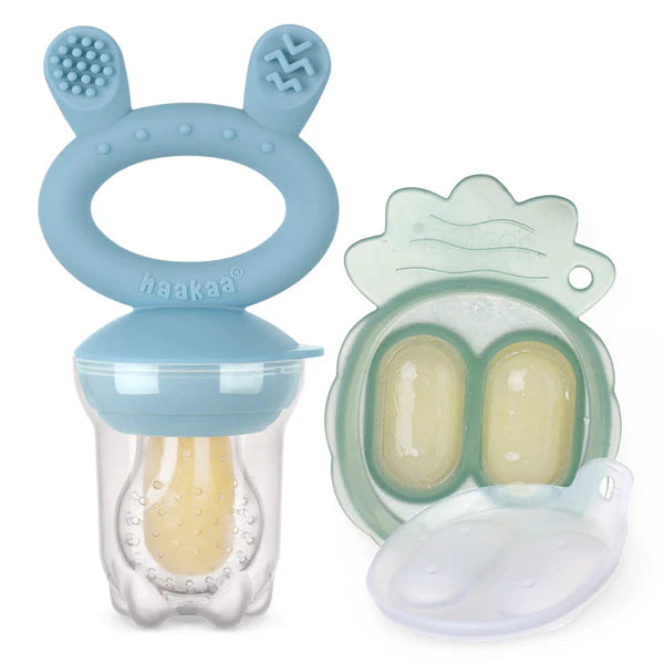Tétine Alimentaire Freeze-N-Feed Mini Combo - Sky Blue