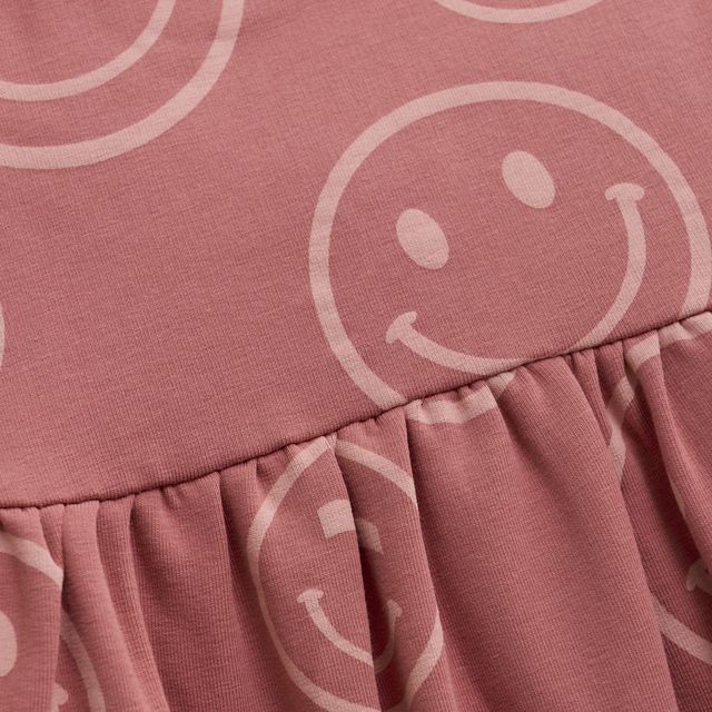 Robe en molleton Smiley