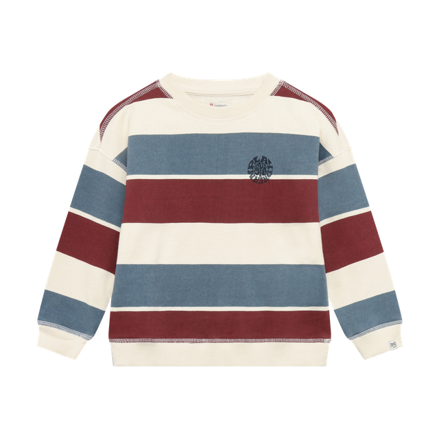 Sweat à rayures Play Loud Dream Big