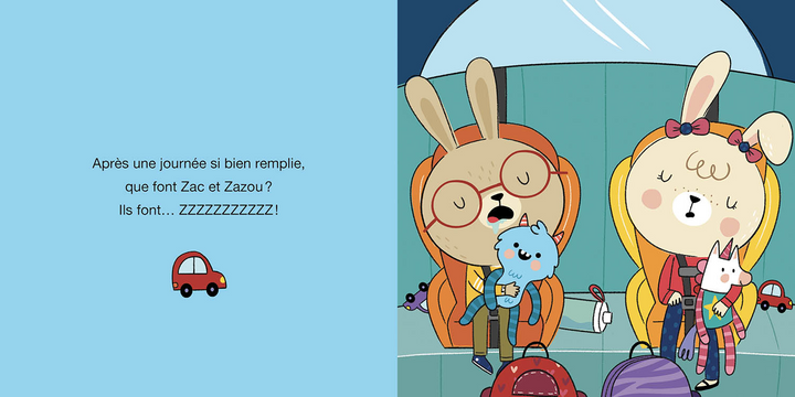 Zac et Zazou aiment la garderie