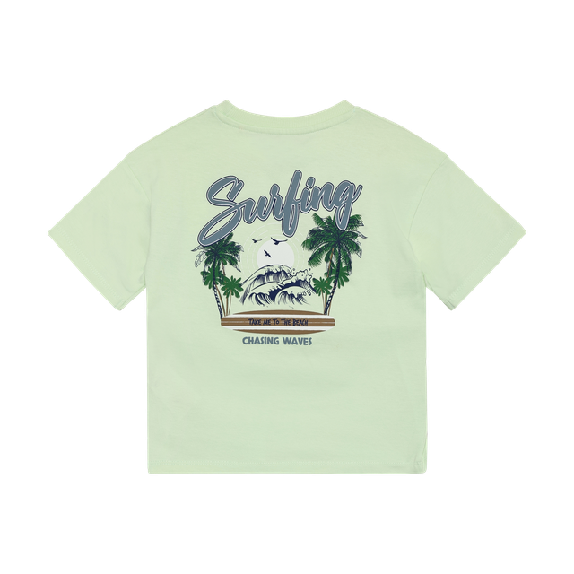 Short-sleeved sweater - Surfing