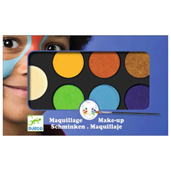 Maquillage - Palette de 6 couleurs - Nature