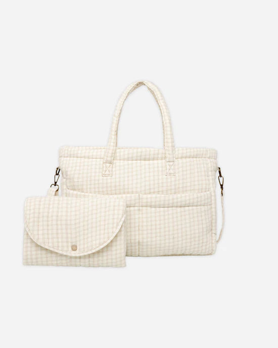 Sac à couches avec matelas à langer Oat Check