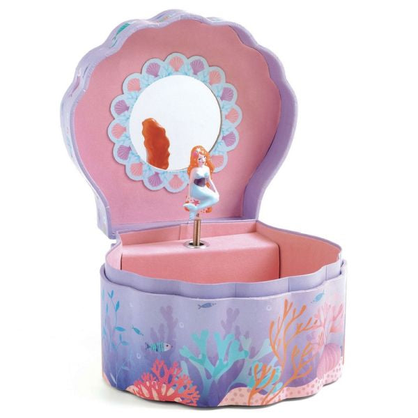 Boîte à bijoux musicale - Sirène enchantée