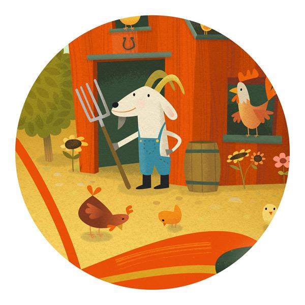 Casse-tête - Tracteur (16 pcs)