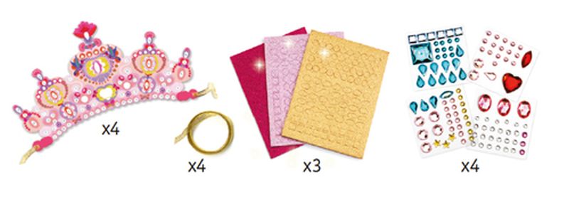 DIY - Diadèmes mosaiques : Comme une princesse