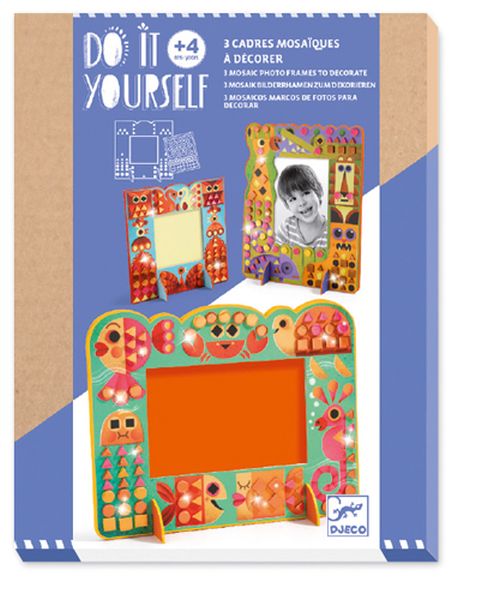 DIY - Mosaic Frames (Animal World)