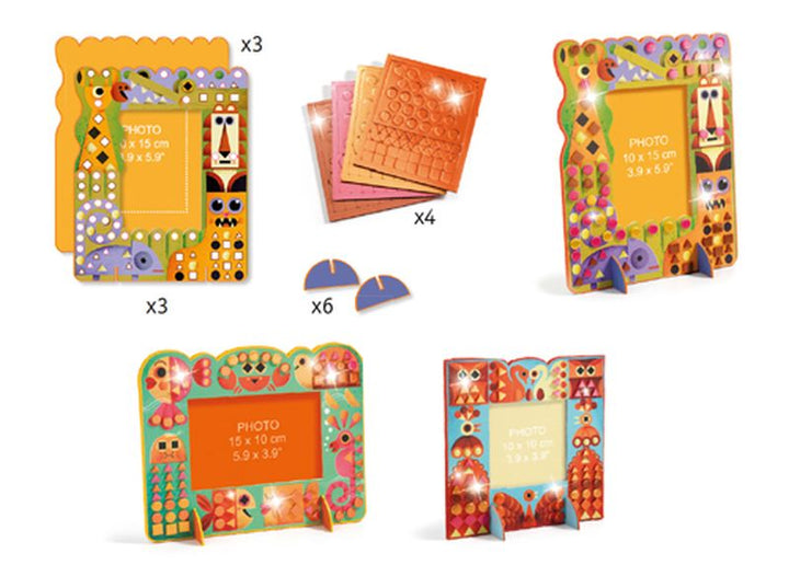 DIY - Mosaic Frames (Animal World)