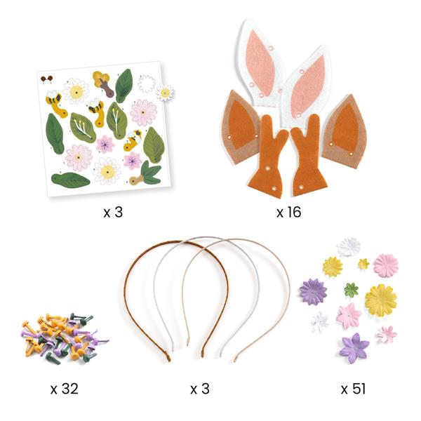 DIY - Serre-têtes Flower Friends