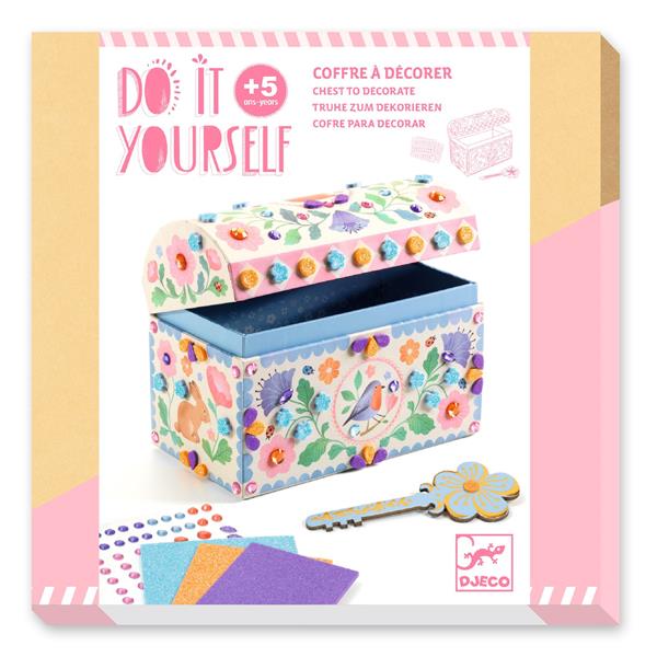 DIY - Précieux trésor (coffre à décorer)