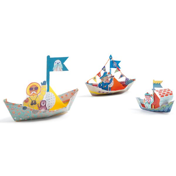 Origami - Petits bateaux