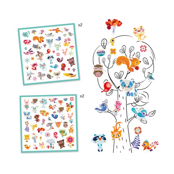 Autocollants - Petits amis