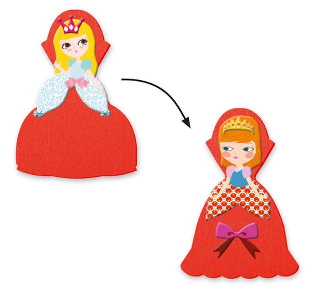 Gommettes et stickers - J'aime les princesses