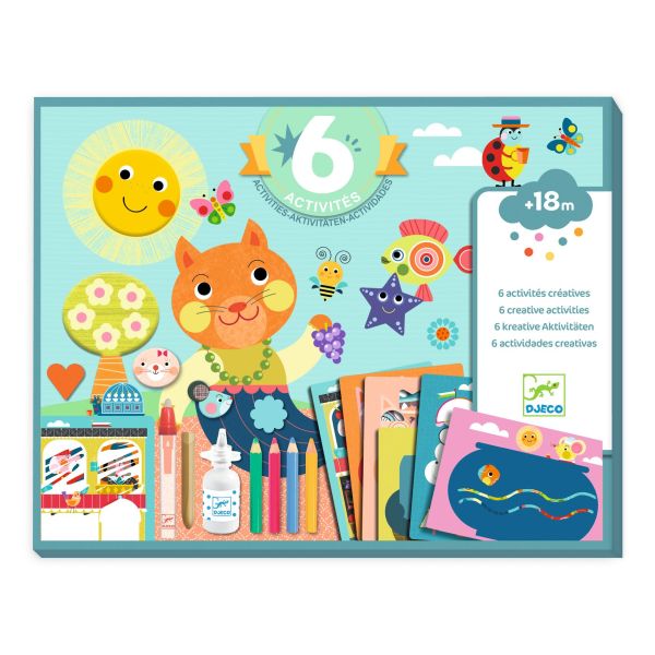 Coffret Multi-Activités - Le chat et ses amis
