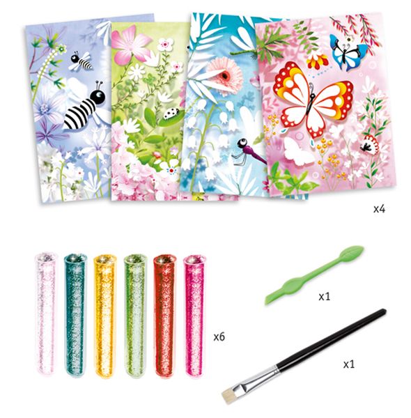 Tableaux à pailleter - Papillons