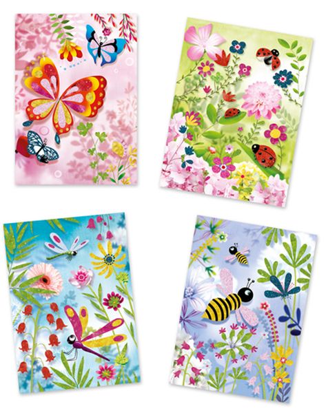 Tableaux à pailleter - Papillons