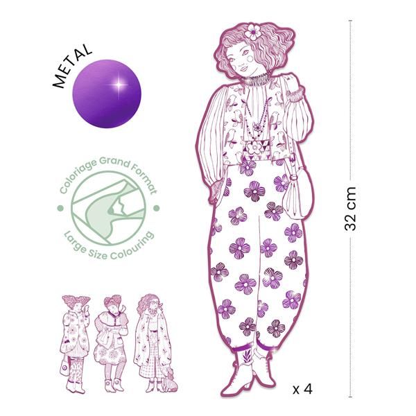 Coloring Pages - Rosemary & Her Friends