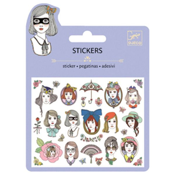 Mini stickers - Portraits