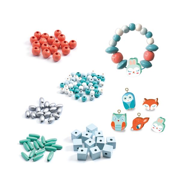Perles en bois - Petits animaux