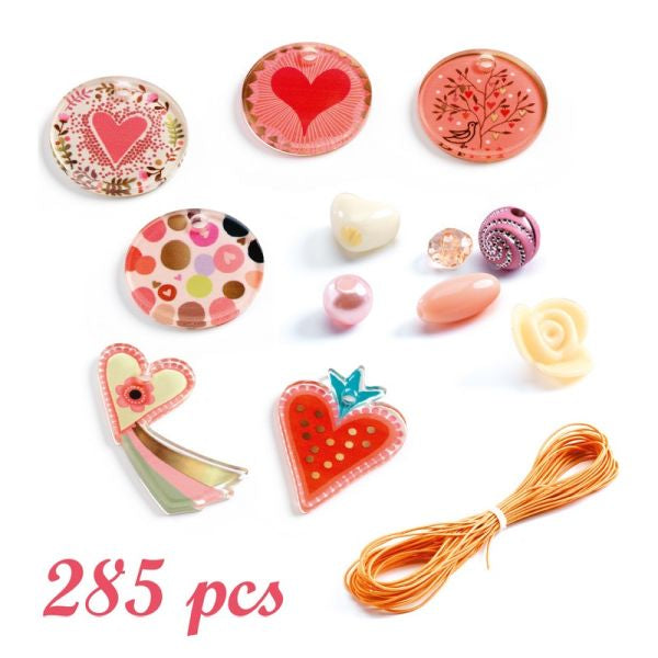 Perles de fantaisie - Coeurs