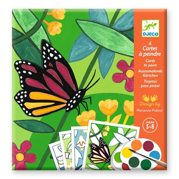 Cartes à peindre - Indonésie