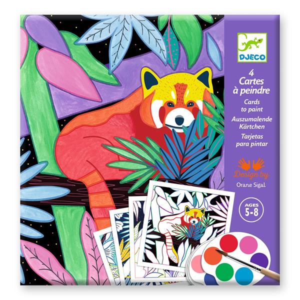 Cartes à peindre - Selva