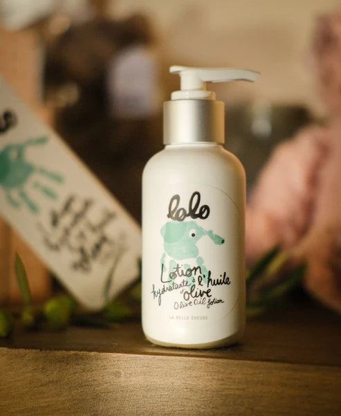 Lotion hydratante à l'huile d'olive