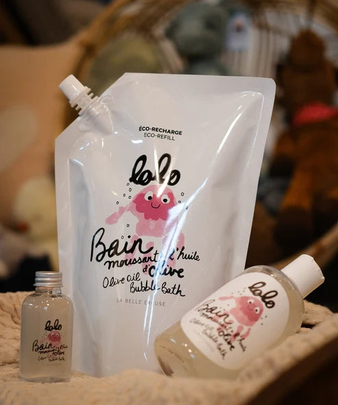 Bain moussant à l'huile d'olive