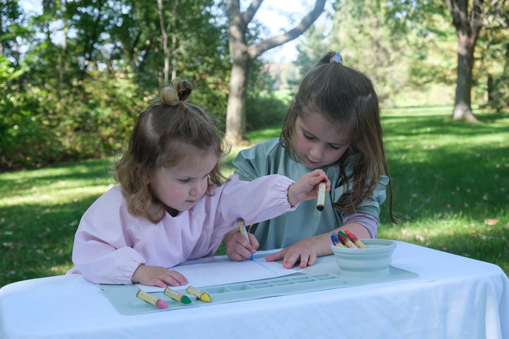 Napperon d'artiste en silicone pour enfant