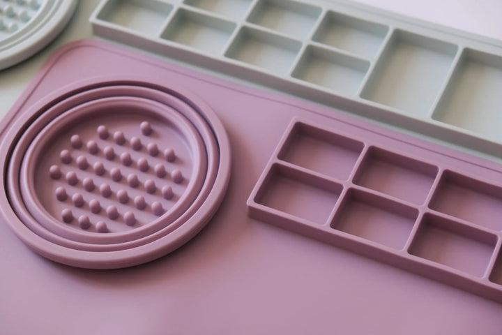 Napperon d'artiste en silicone pour enfant