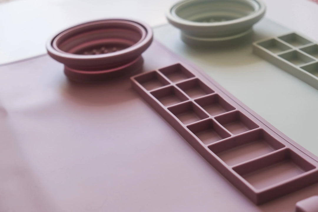 Napperon d'artiste en silicone pour enfant
