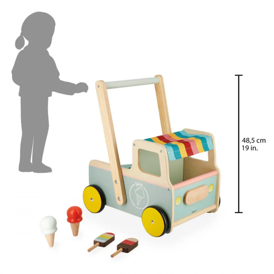 Chariot de marche Marchand de glaces